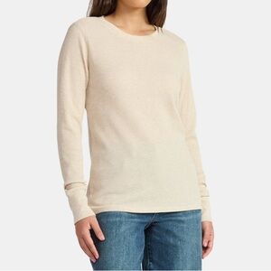 Time and Tru Oatmeal Heather Sweater